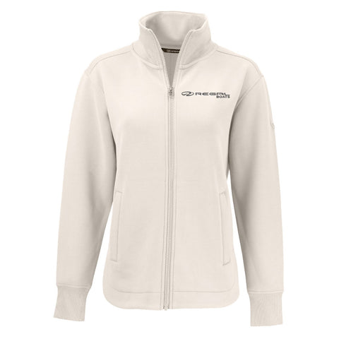 Cutter and Buck Jacket Full Zip Cream - Womens