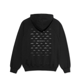 Black Cotton Hoodie