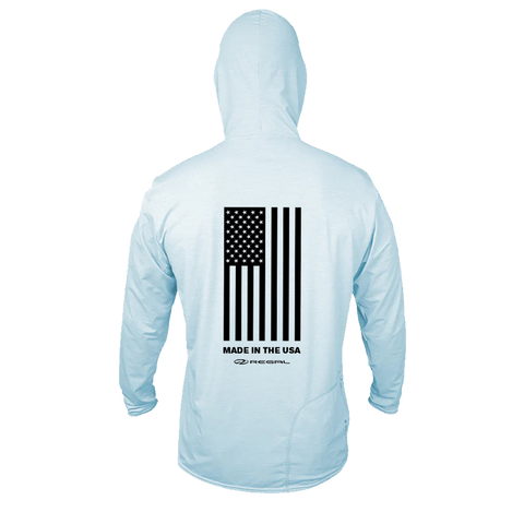 Anetik Mens Hoody Long Sleeve - Bimini Blue