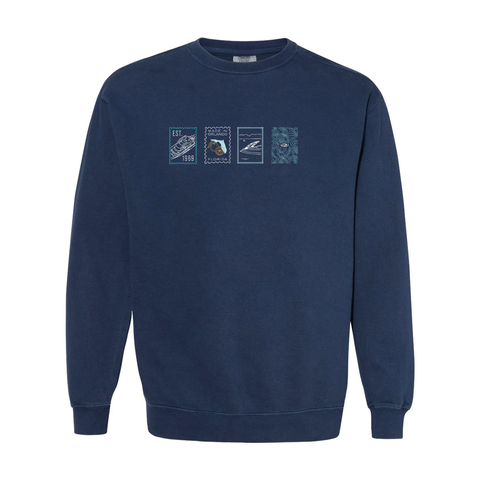 Comfort Colors Embroidered Crewneck