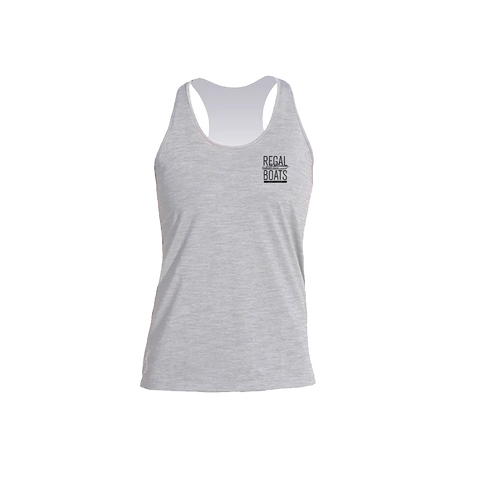 Womens Anetik Breeze Tech Tank Top- Heathered Alloy